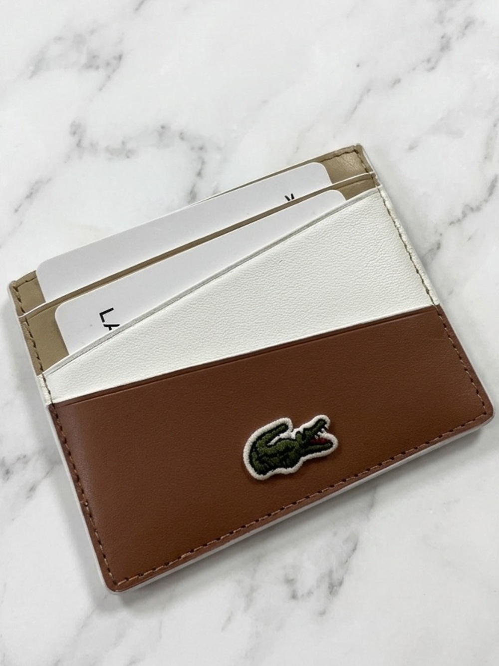 Lacoste  Leather Card Holder